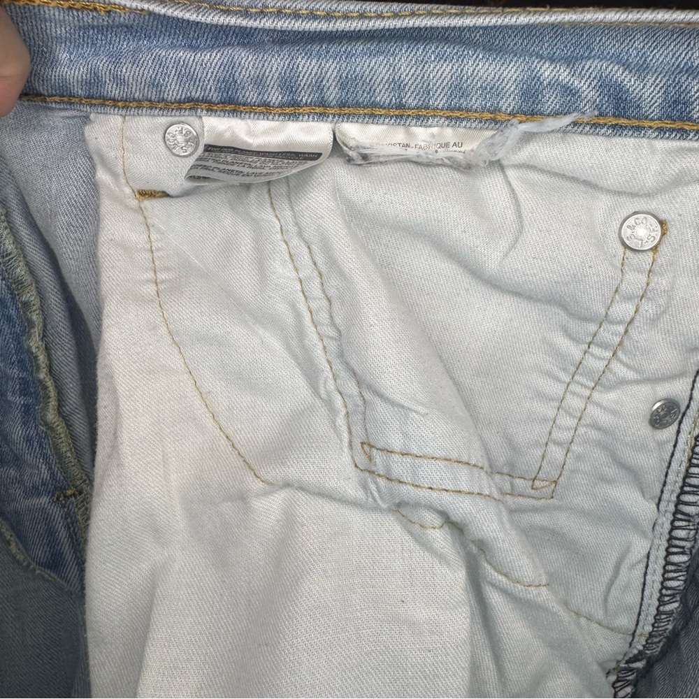 Levi’s 511 Slim Fit Jeans 36x32 Light Wash Faded Y2K 90s Denim - Picture 8 of 8
